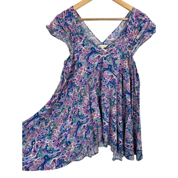 Matilda Jane in Maze Tunic paisley floral boho coastal sz L - Picture 8 of 8